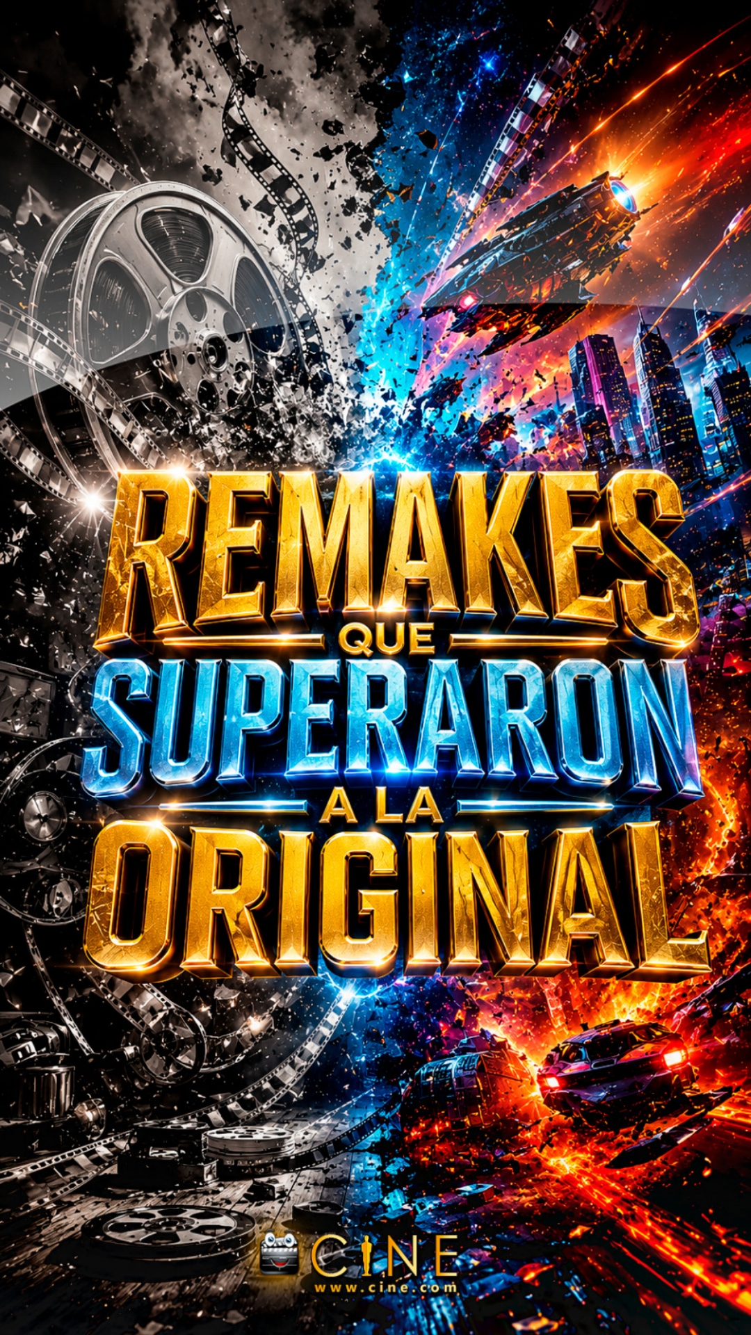 🎬🍿 MEJORES REMAKES de Películas que SUPERARON a la original 🔥💥