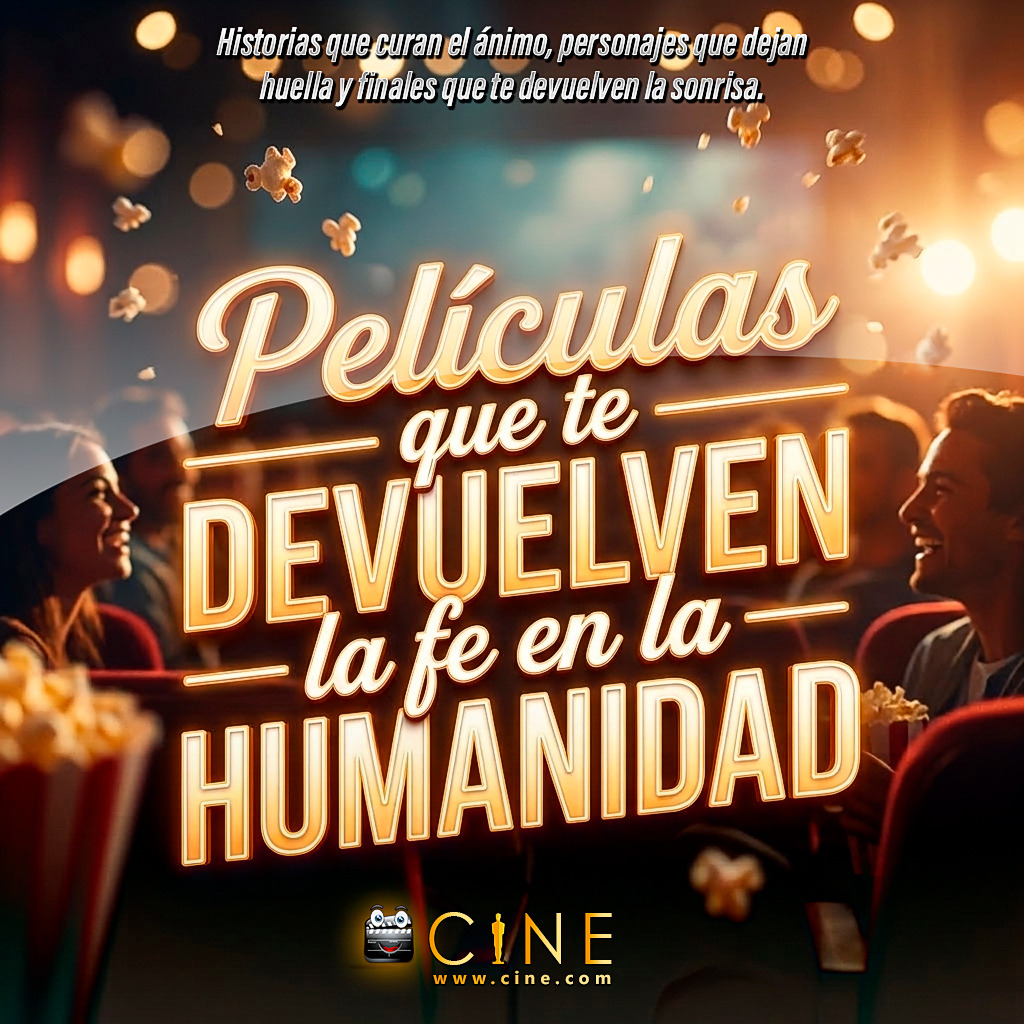 Social ✨🎬 Películas "Feel-Good" que te DEVUELVEN la fe en la HUMANIDAD 🙌💖