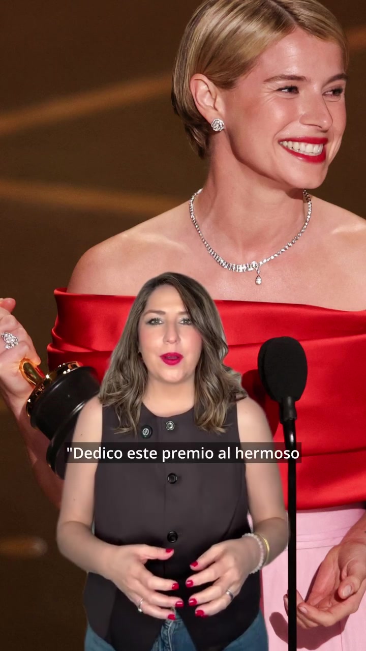 Social Jessie Buckley dedica el Oscar a su hija y al 'hermoso caos' de ser madre