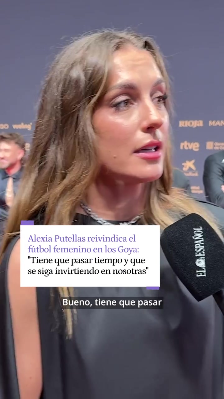 Alexia Putellas reivindica el fútbol femenino en los Goya 2026
