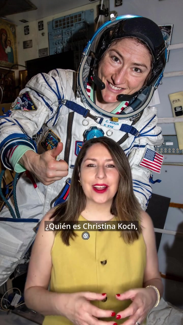 Social Christina Koch, la primera mujer en ir a la Luna