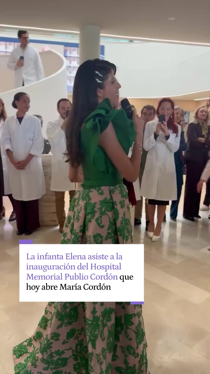 Inauguración Hospital Memorial Publio Cordón con la infanta Elena
