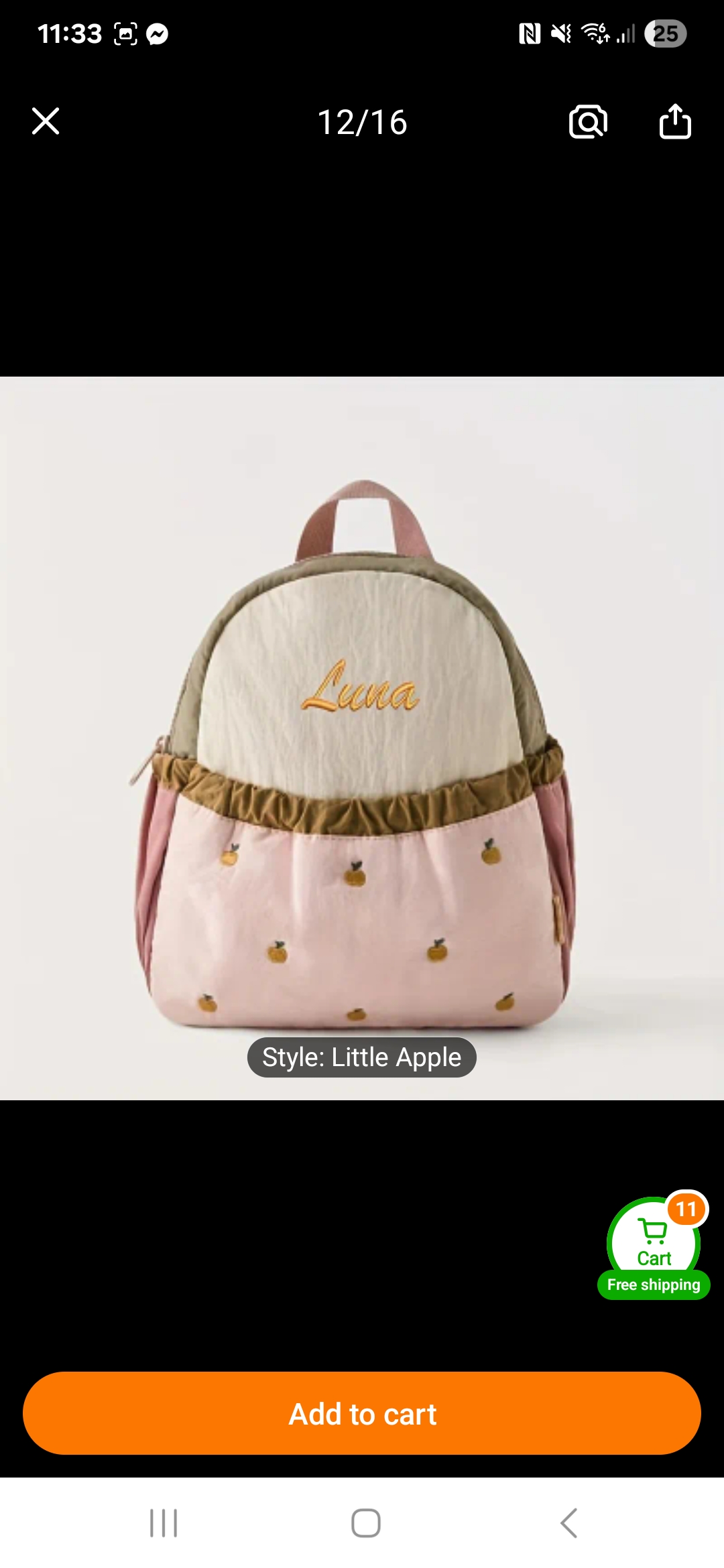 Social Personalised bag