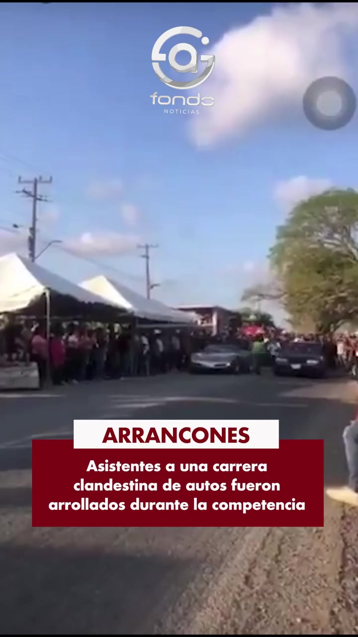 Carrera clandestina de autos termina en desastre en México
