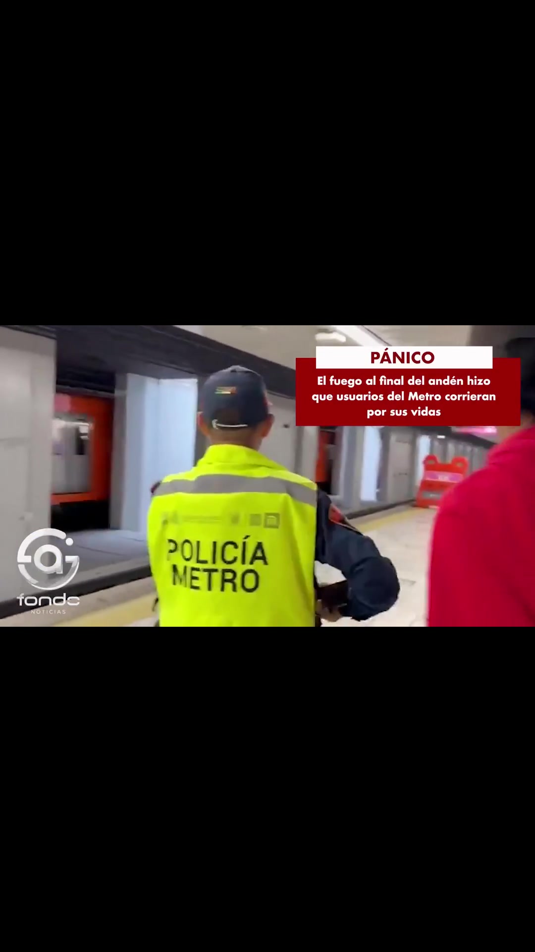 Pánico en el Metro por incendio: evacuación masiva