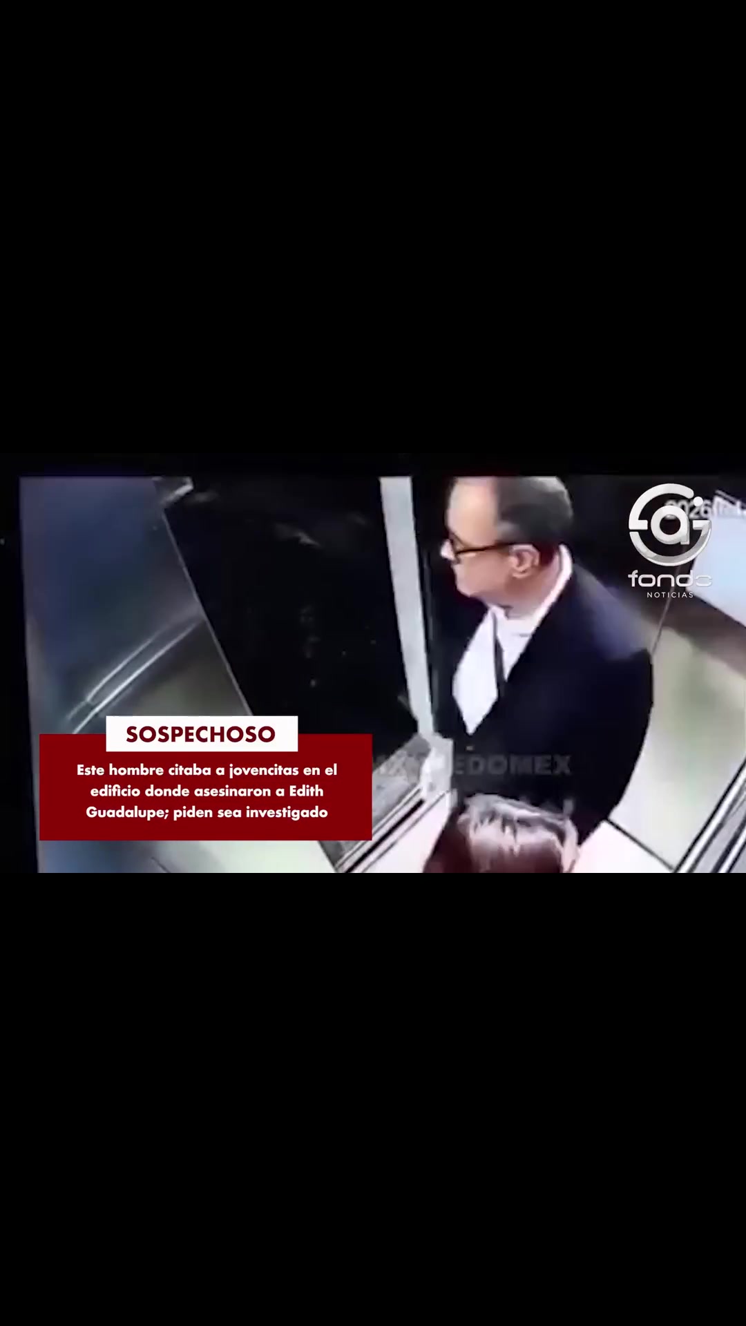 Hombre citaba jovencitas edificio asesinato Edith Guadalupe