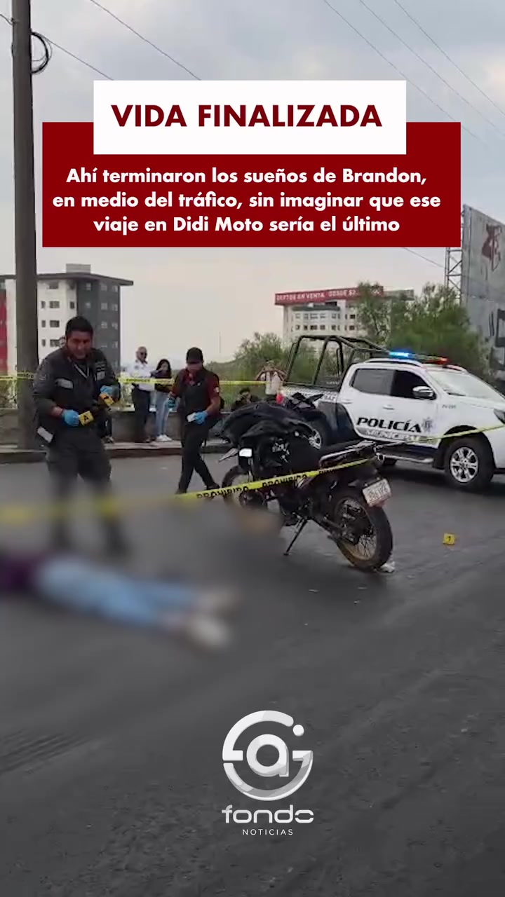 Accidente de moto cambia vida de Brandon para siempre