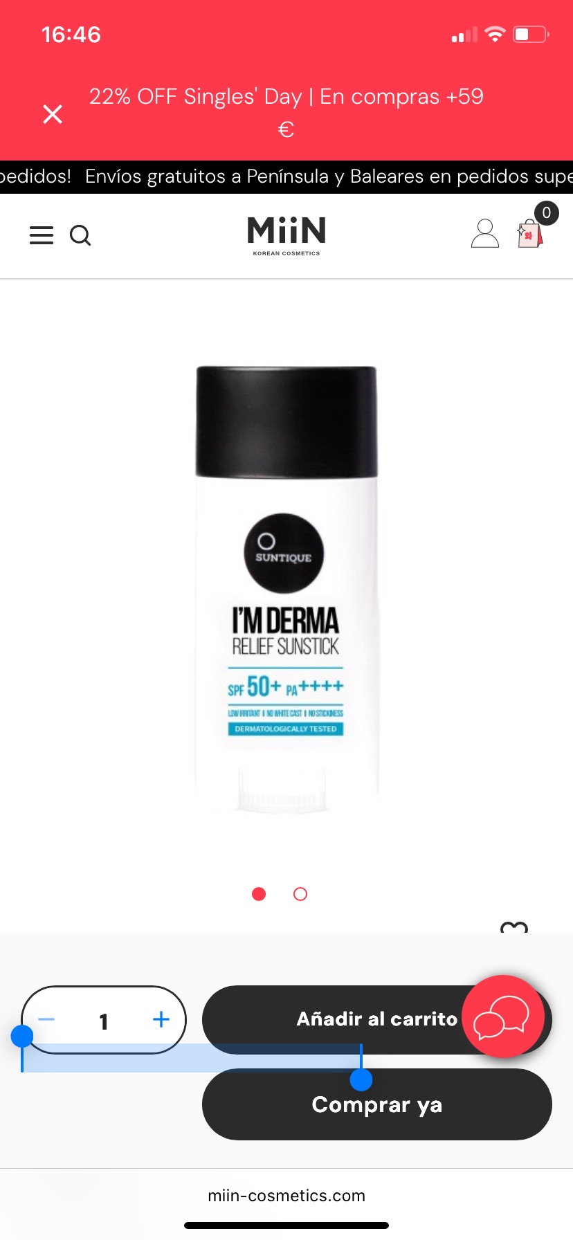 I'M Derma Relief Sunstick Suntique