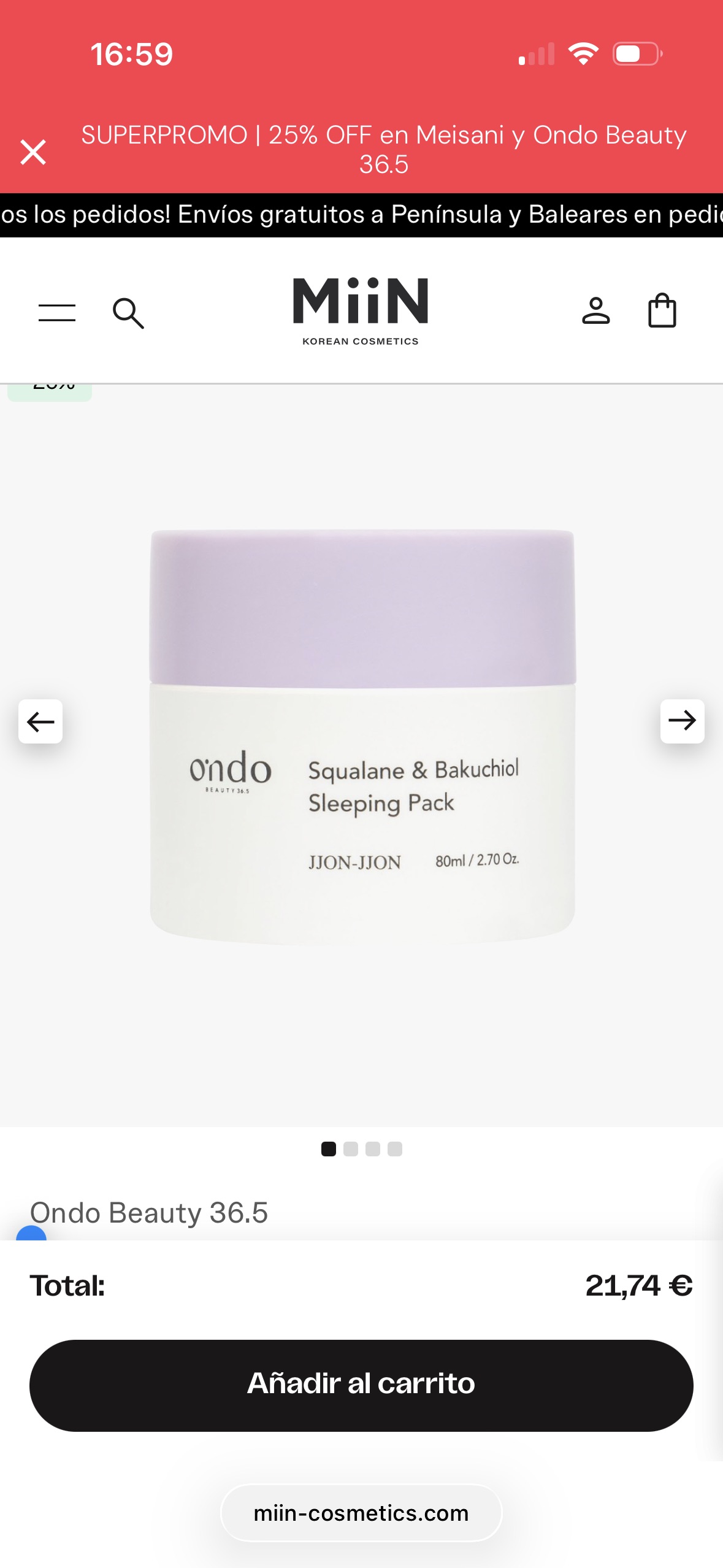 Squalane & Bakuchiol Sleeping Pack