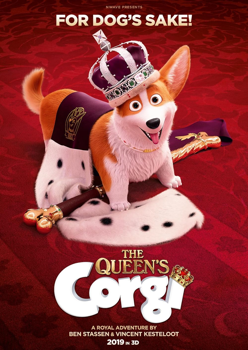 Movie Corgi, las mascotas de la reina