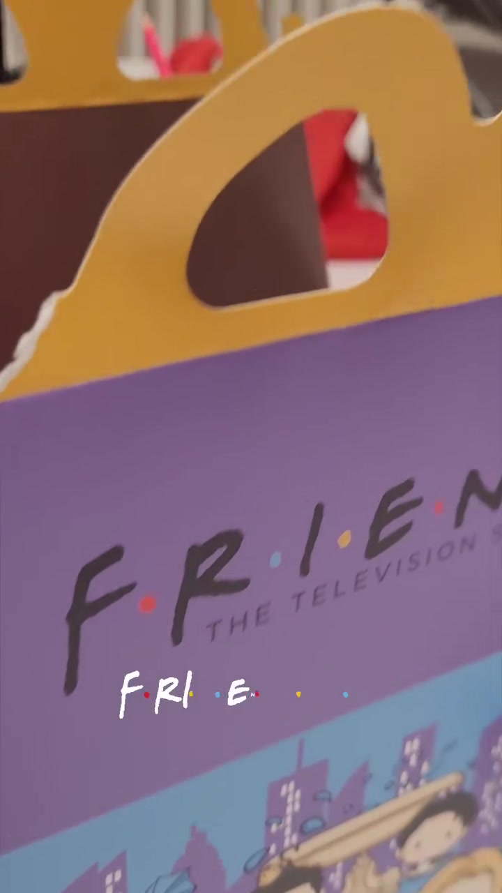Social McDonald's celebra el 30 aniversario de Friends: lo que nos enviaron
