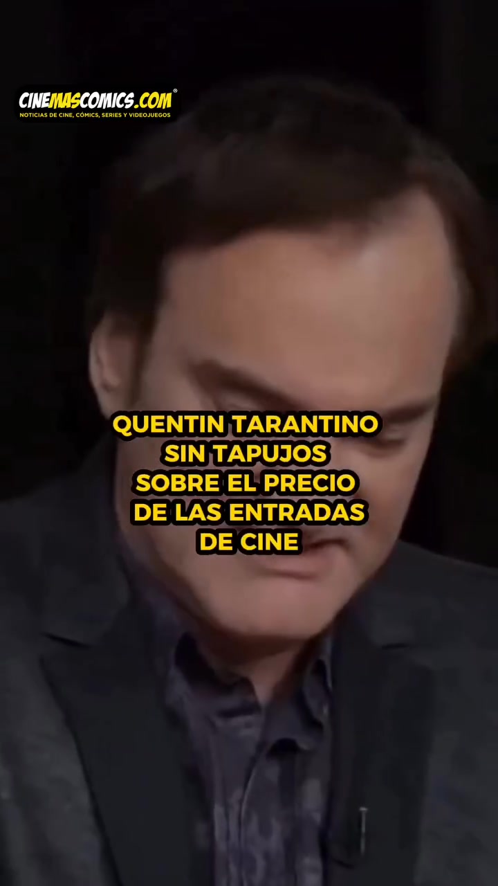 Social Tarantino tiene razón sobre el precio de las entradas de cine