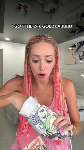 Social El día que salió el 24k Gold Labubu 