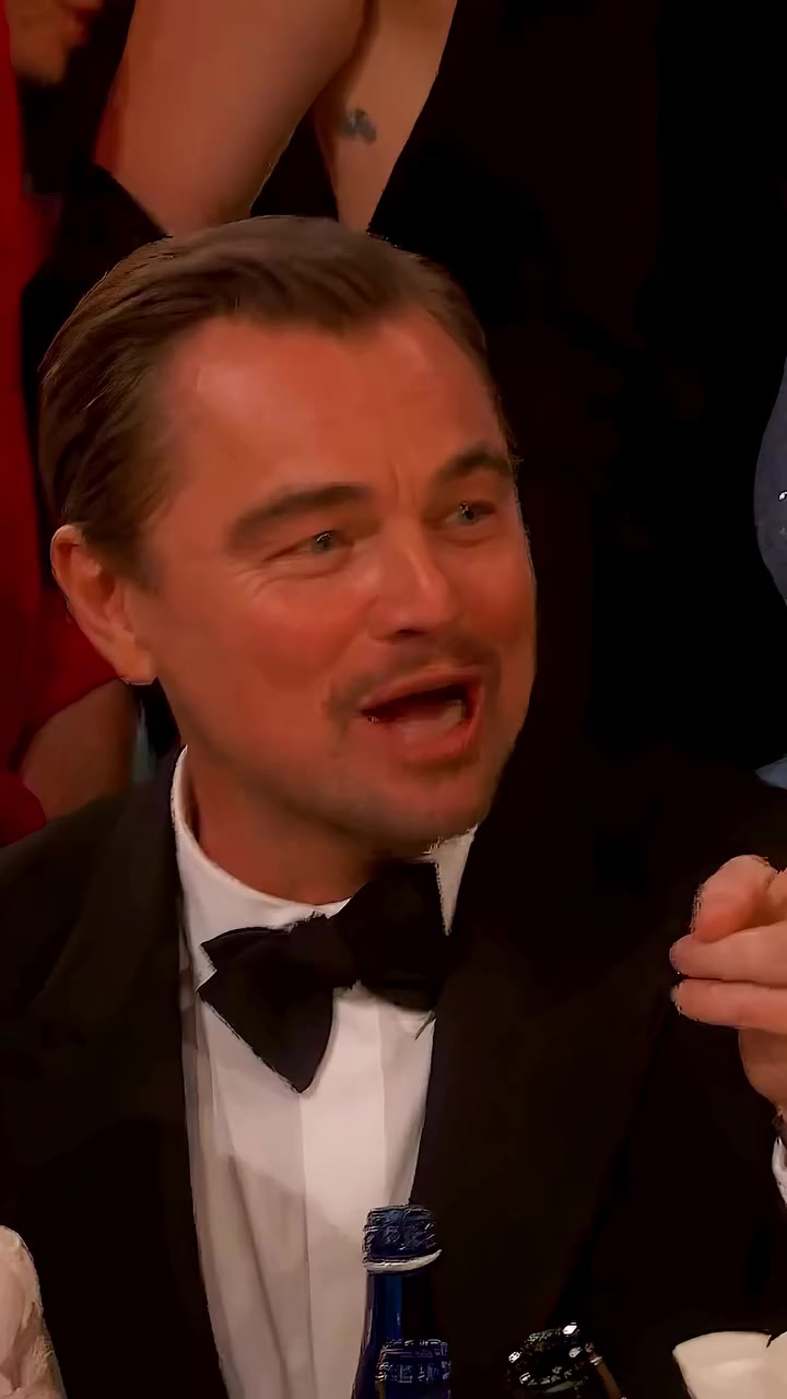 Leonardo DiCaprio en los Golden Globes