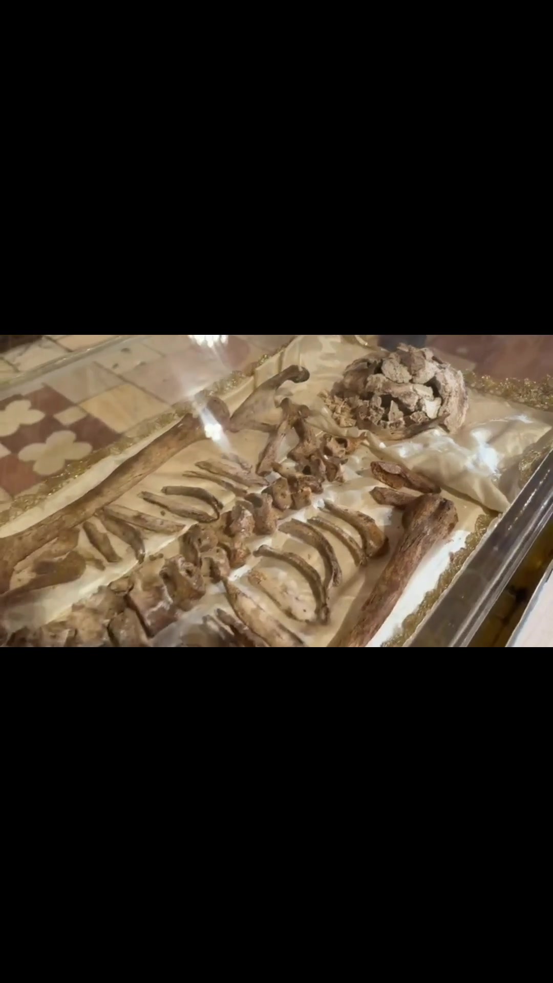 Cuerpo de San Francisco de Asís expuesto en la Basílica