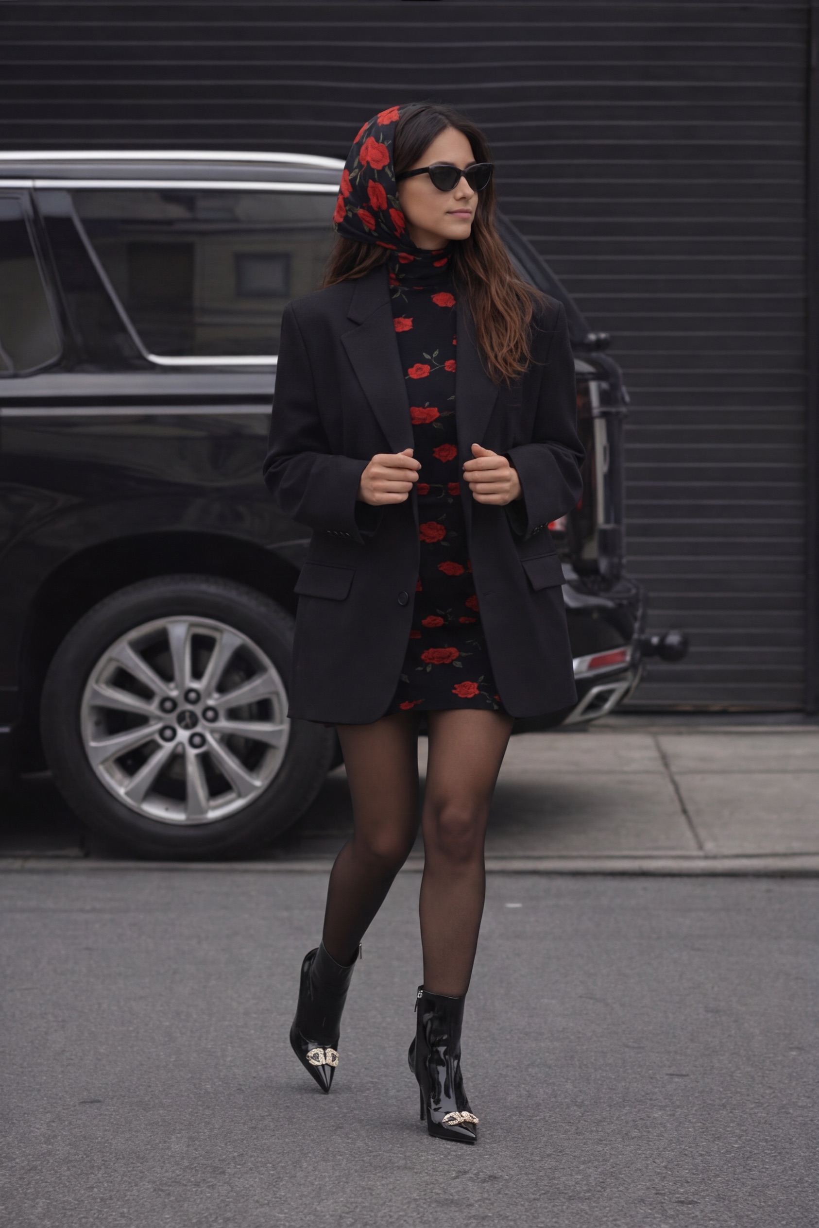 Social Negro, flores y actitud 🌹🖤