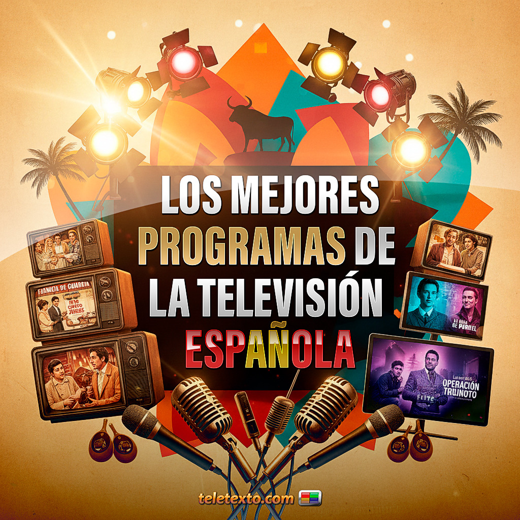 Social 📺 Los mejores programas de la televisión española 🇪🇸✨