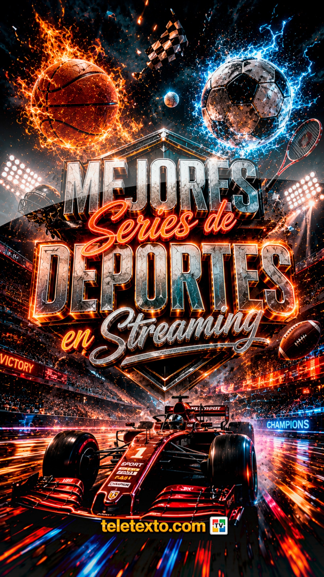 Social 🏆🎬🎾MEJORES Series de DEPORTES en Streaming ⚽🍿🏀
