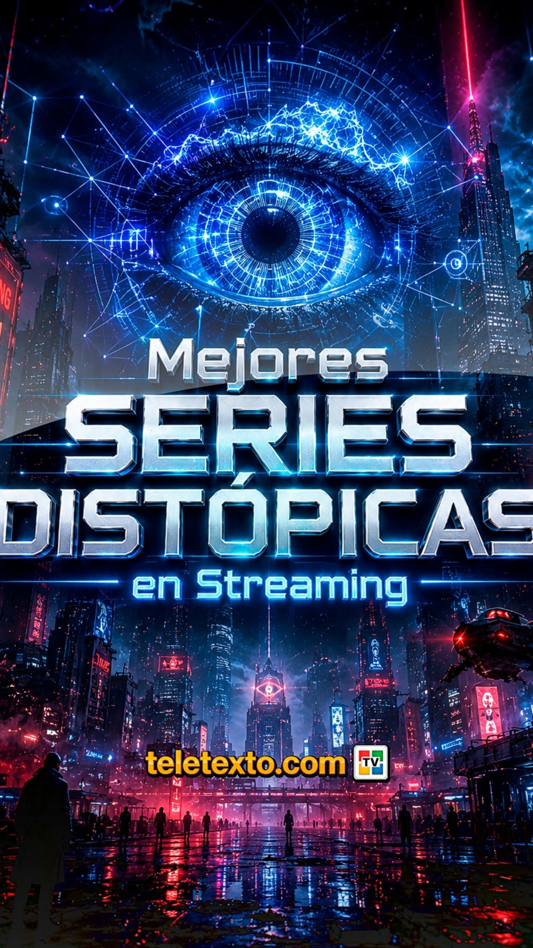 🤖🍿 Mejores SERIES DISTÓPICAS en Streaming 🎬😷