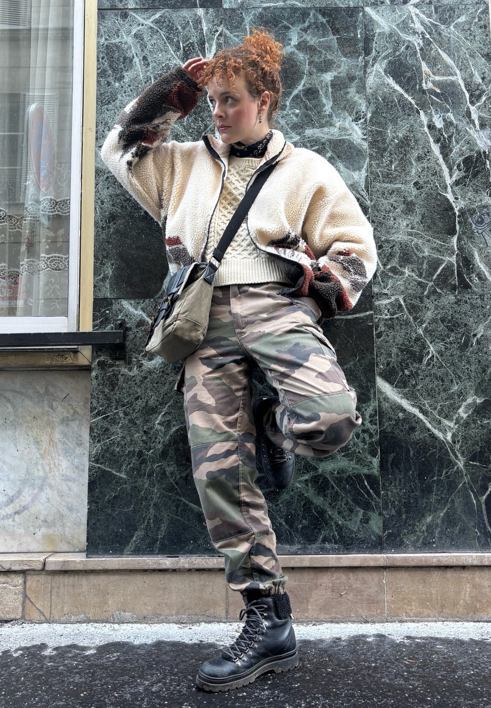 Moda Pantalones cargo con bandolera