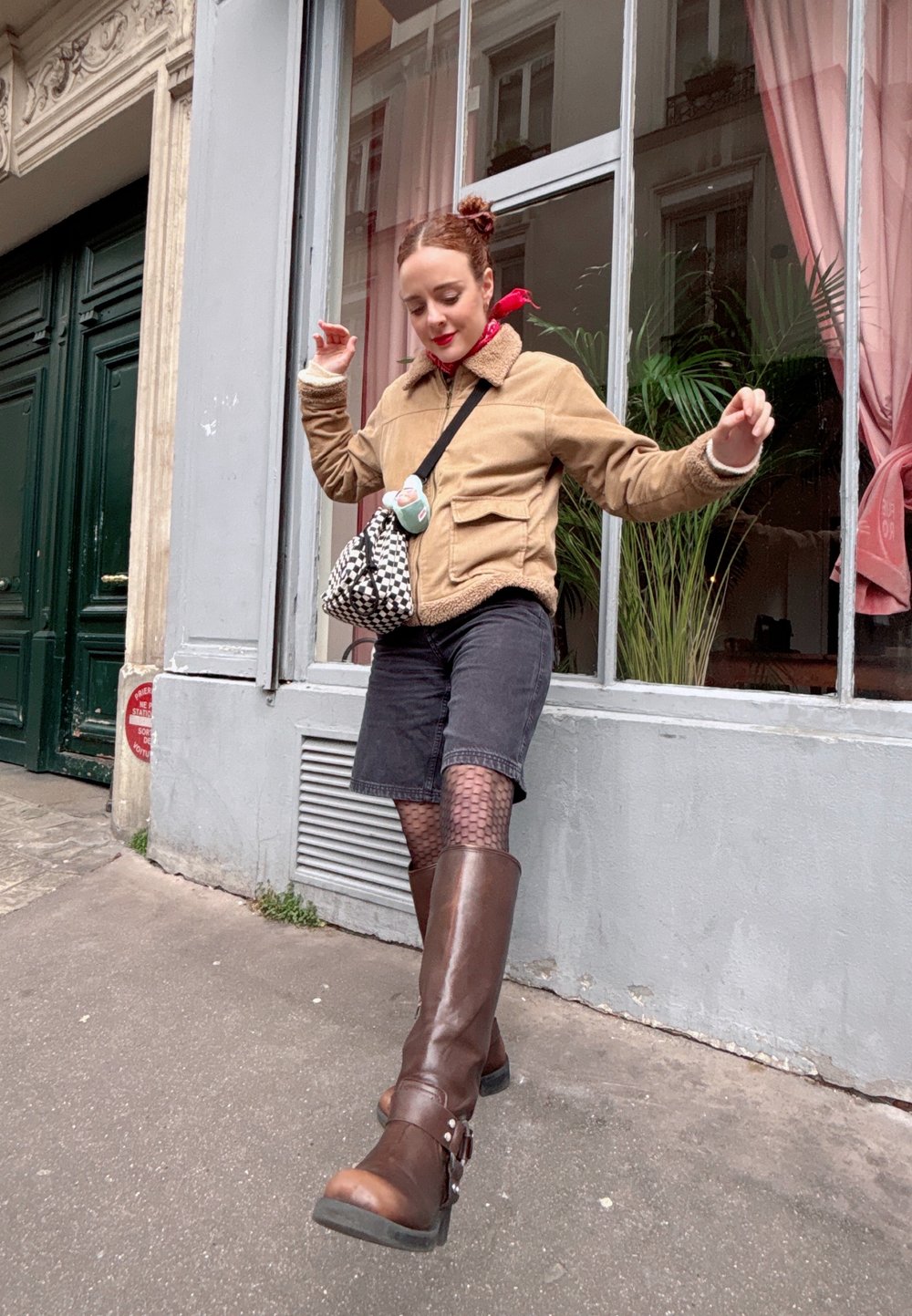 Moda Chaqueta de entretiempo con bandolera