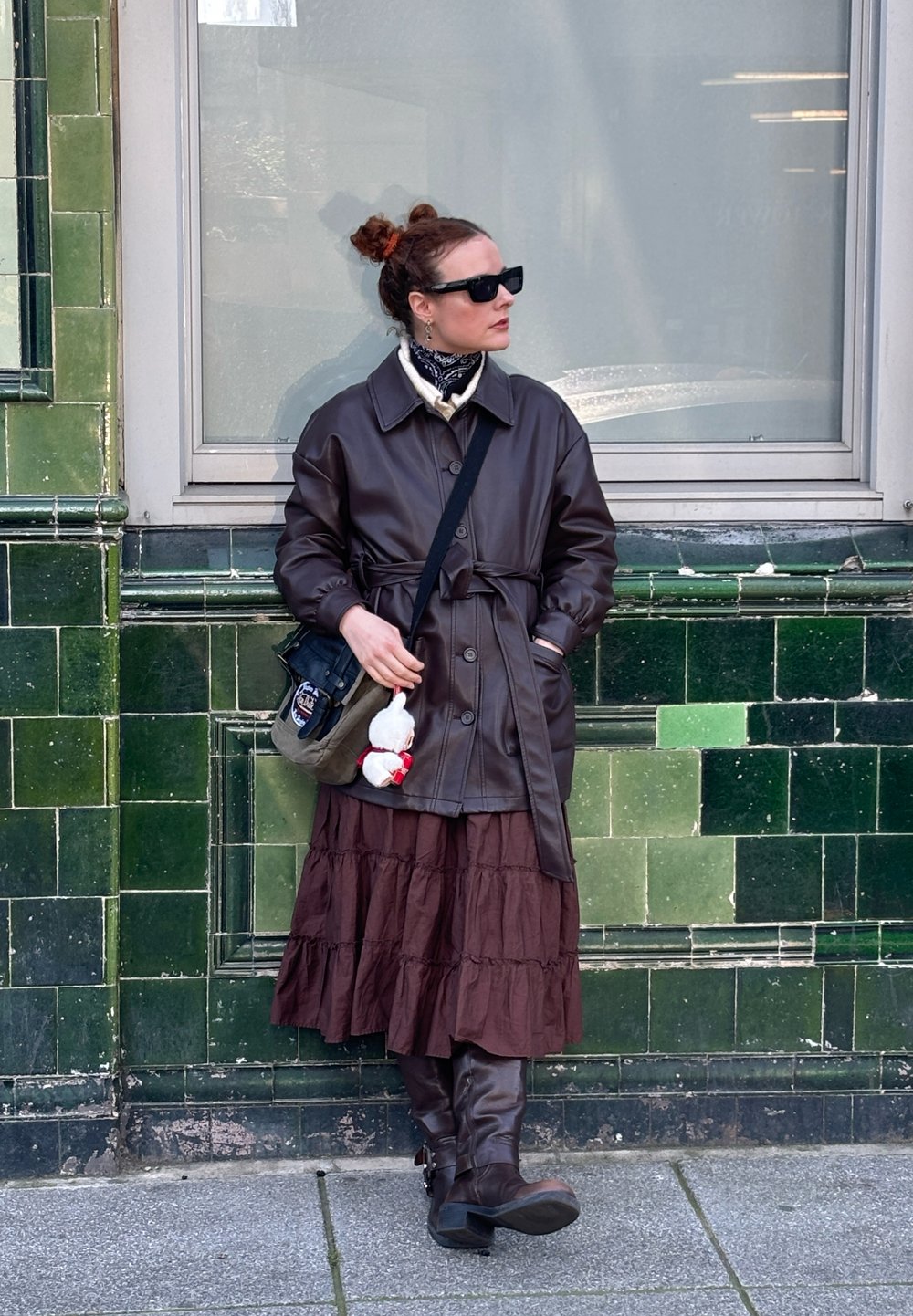 Moda Blazer con bandolera