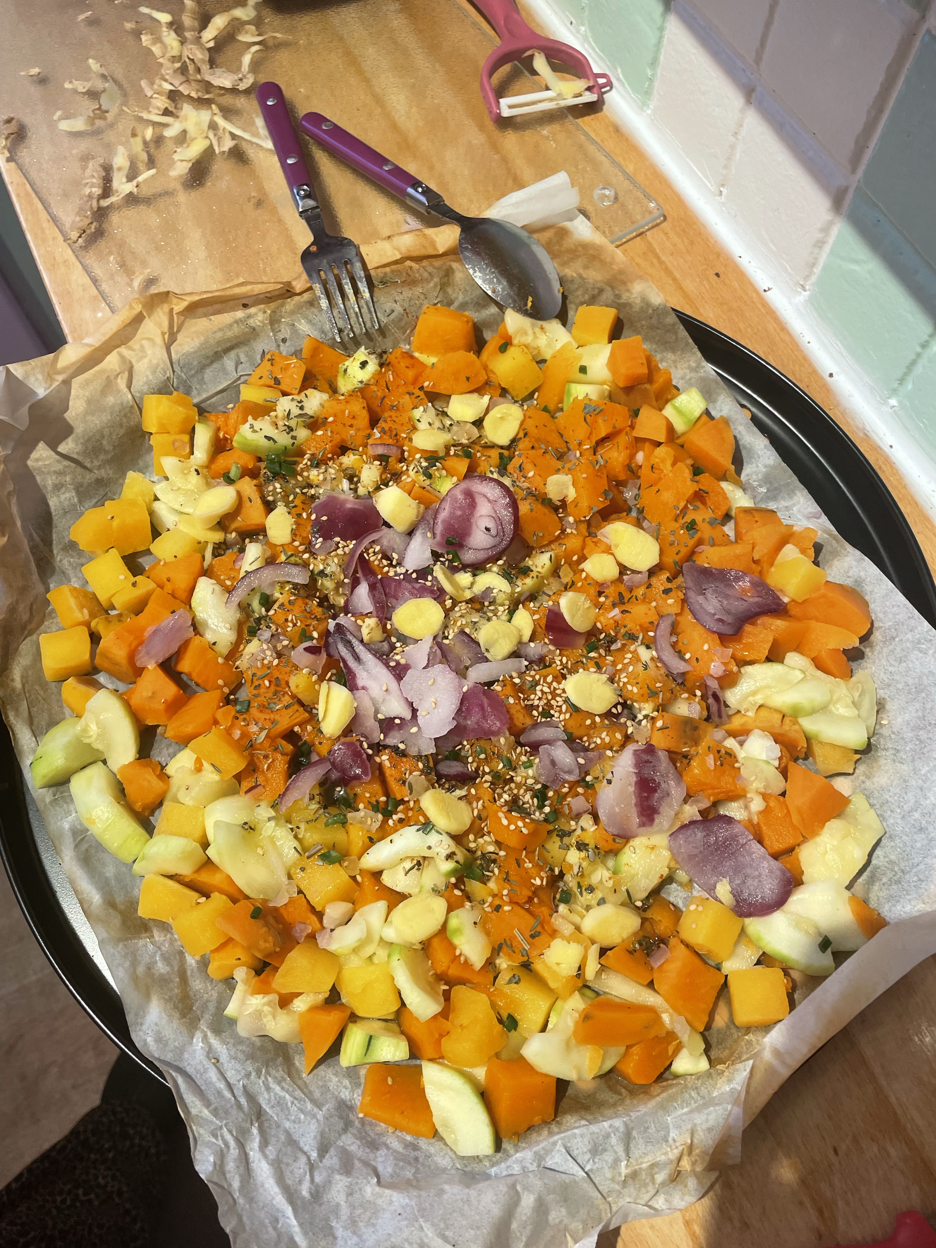 légumes rôtis 