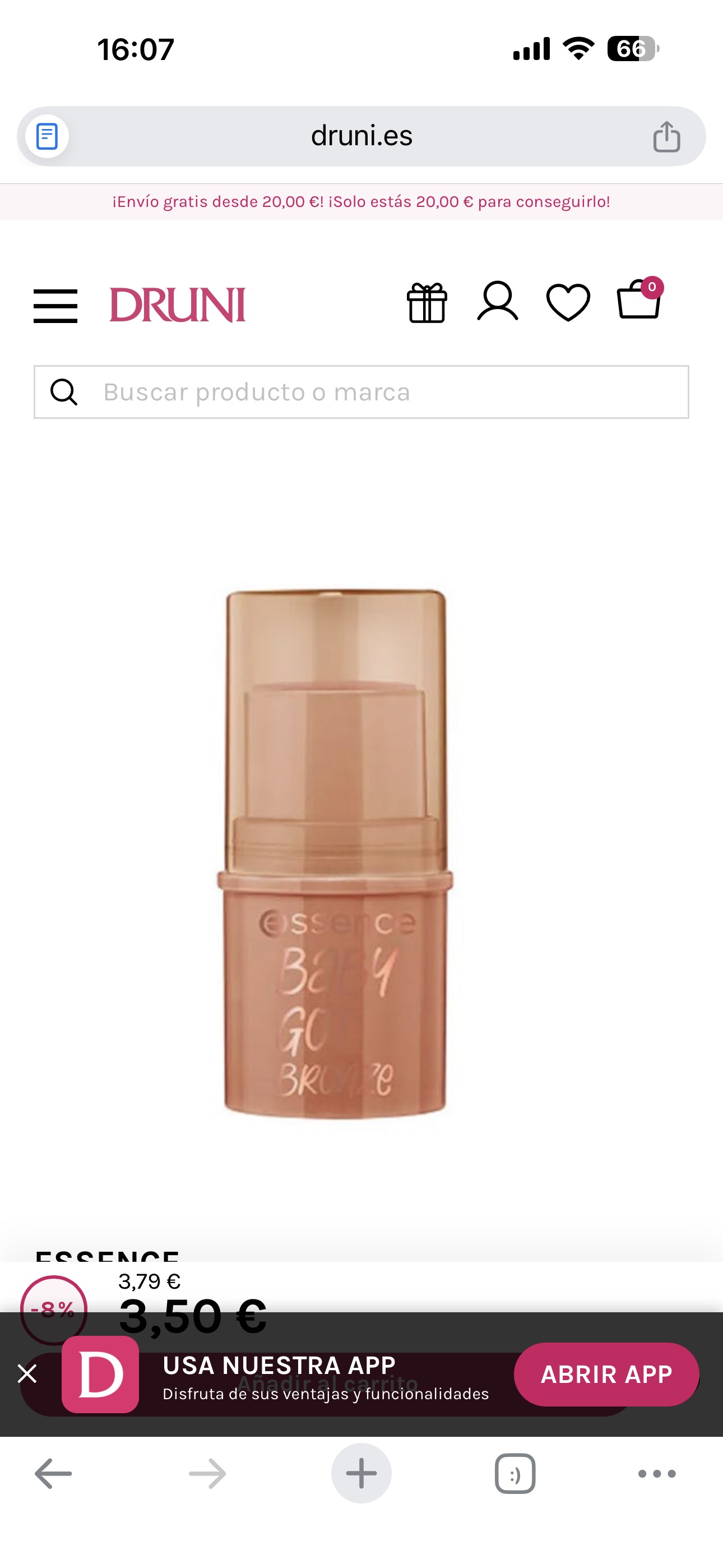 Baby got bronze de essence 