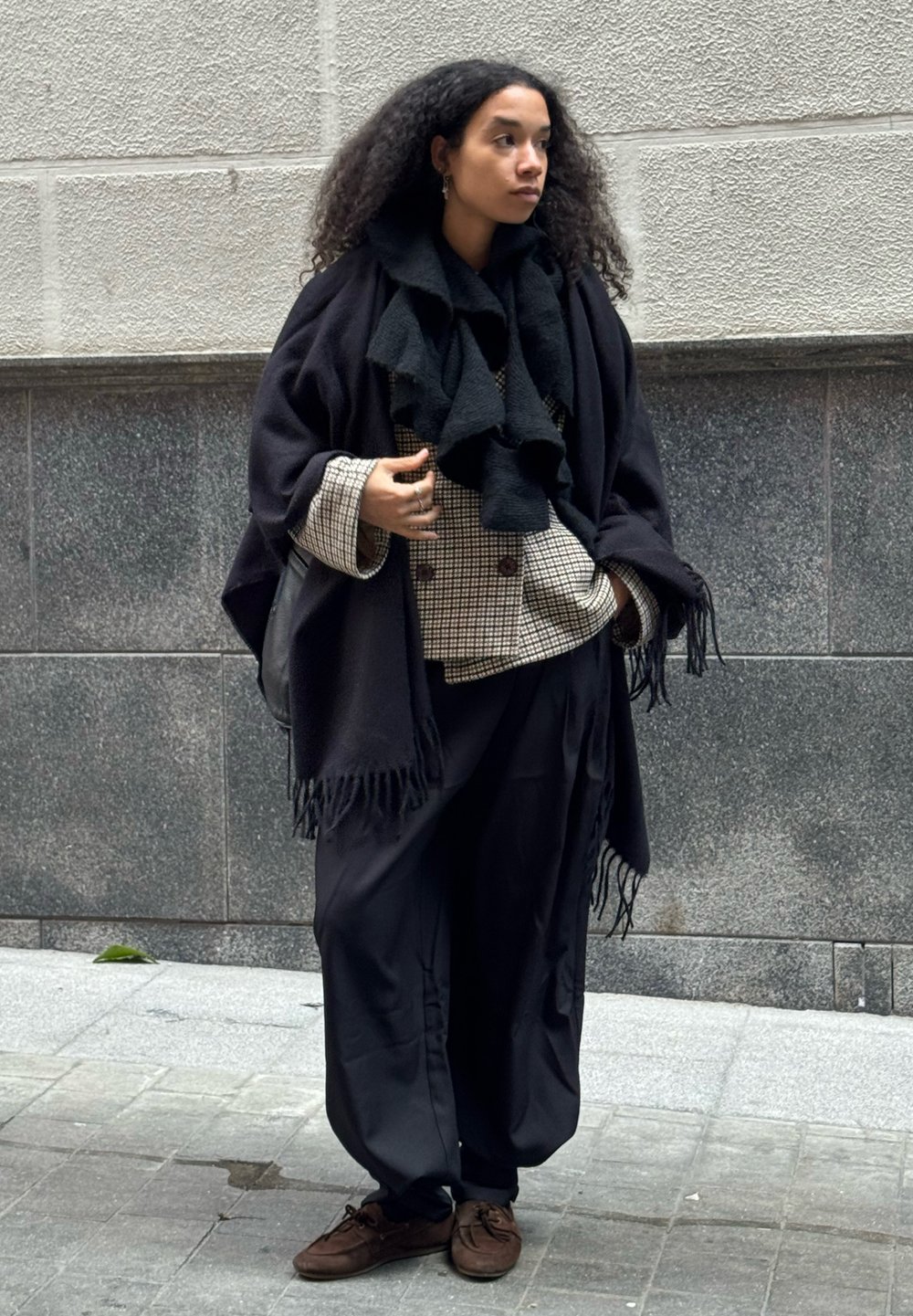 Social blazer con camiseta estampada