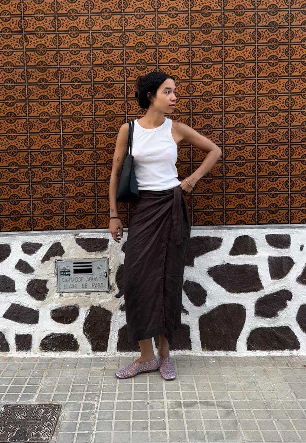 Social Top y falda larga