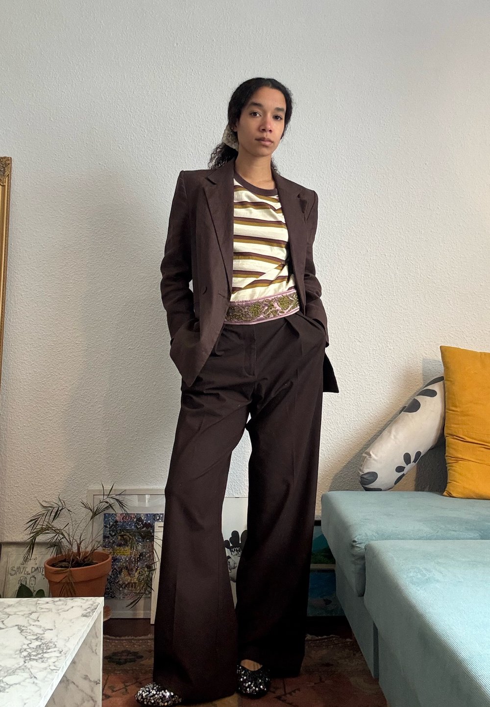 Social Look con camiseta estampada