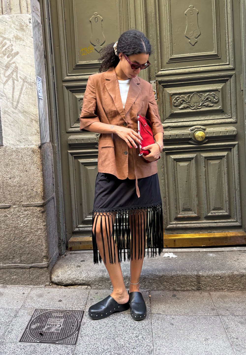 Social Accesorios: blazer y falda de tubo