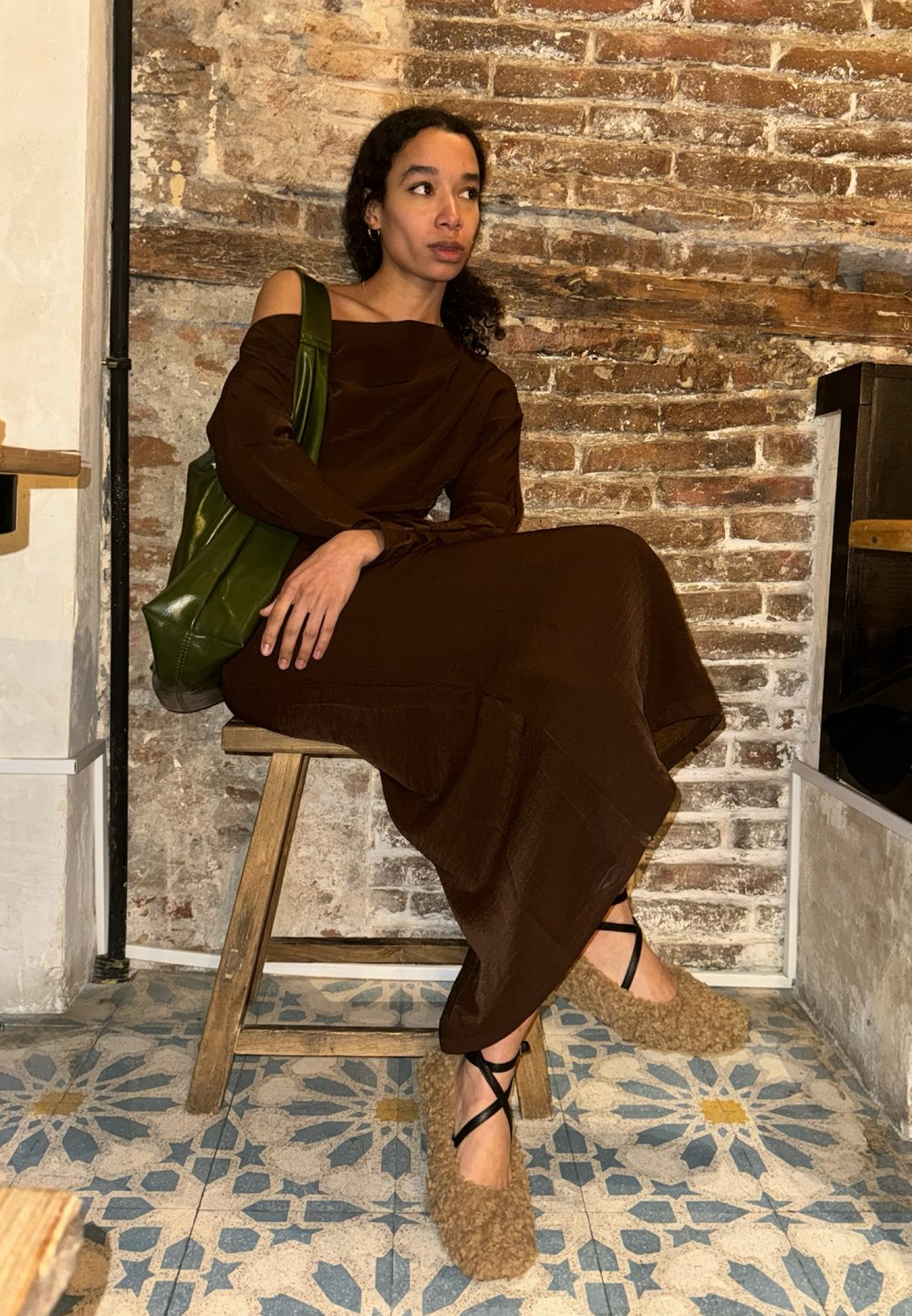 Blazer y vestido informal