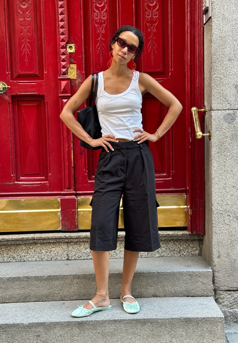 Social Top con bolso de mano