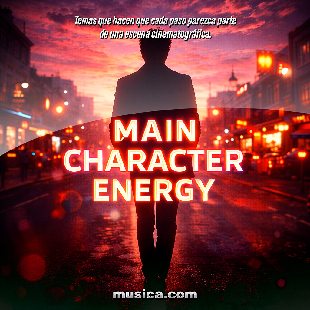 Social 🚶🎧 Main Character Energy: el soundtrack para sentirte protagonista de tu propia película 🎬✨