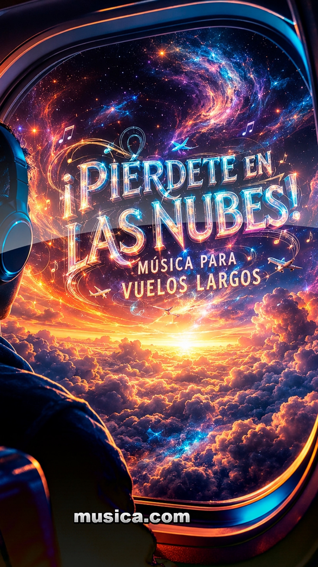 ✈️🎧✨ MÚSICA PARA VUELOS LARGOS ☁️🎶🌎