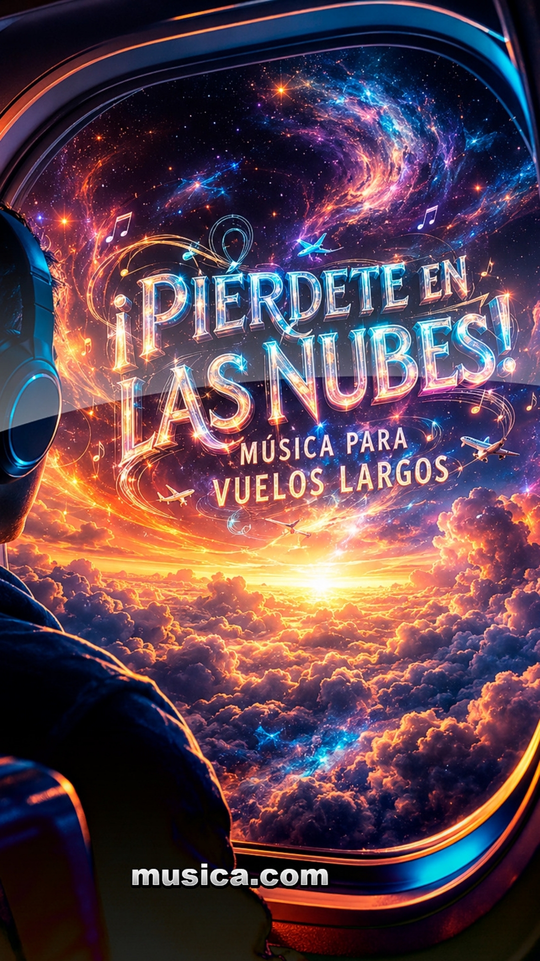 ✈️🎧✨ MÚSICA PARA VUELOS LARGOS ☁️🎶🌎
