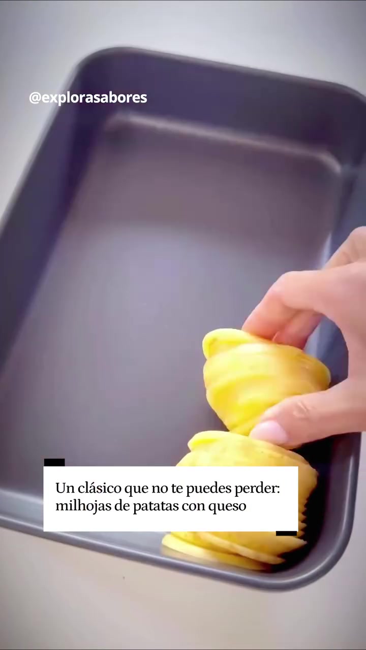 Social Patatas laminadas con nata y queso: delicioso y con pocos ingredientes