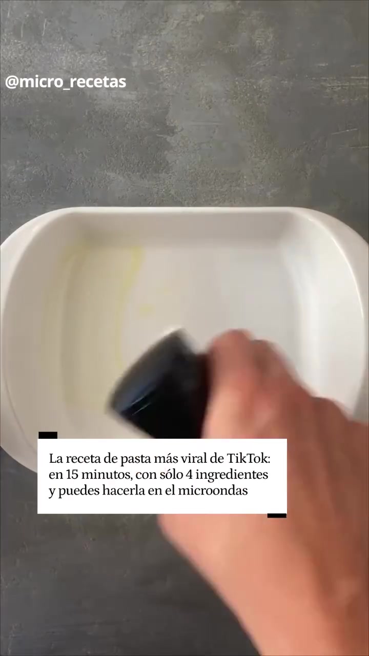 Social Pasta viral con pocos ingredientes que arrasa en redes