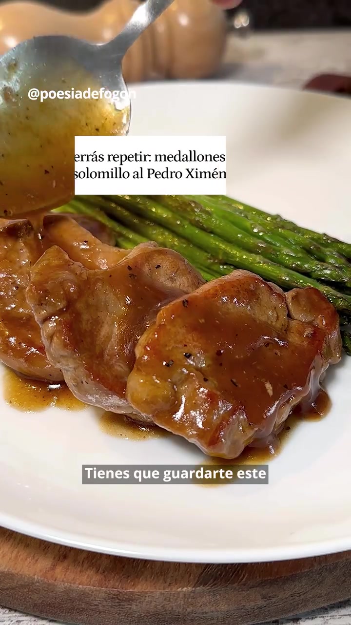 Social Solomillo al Pedro Ximénez: da hambre con solo mirarlo