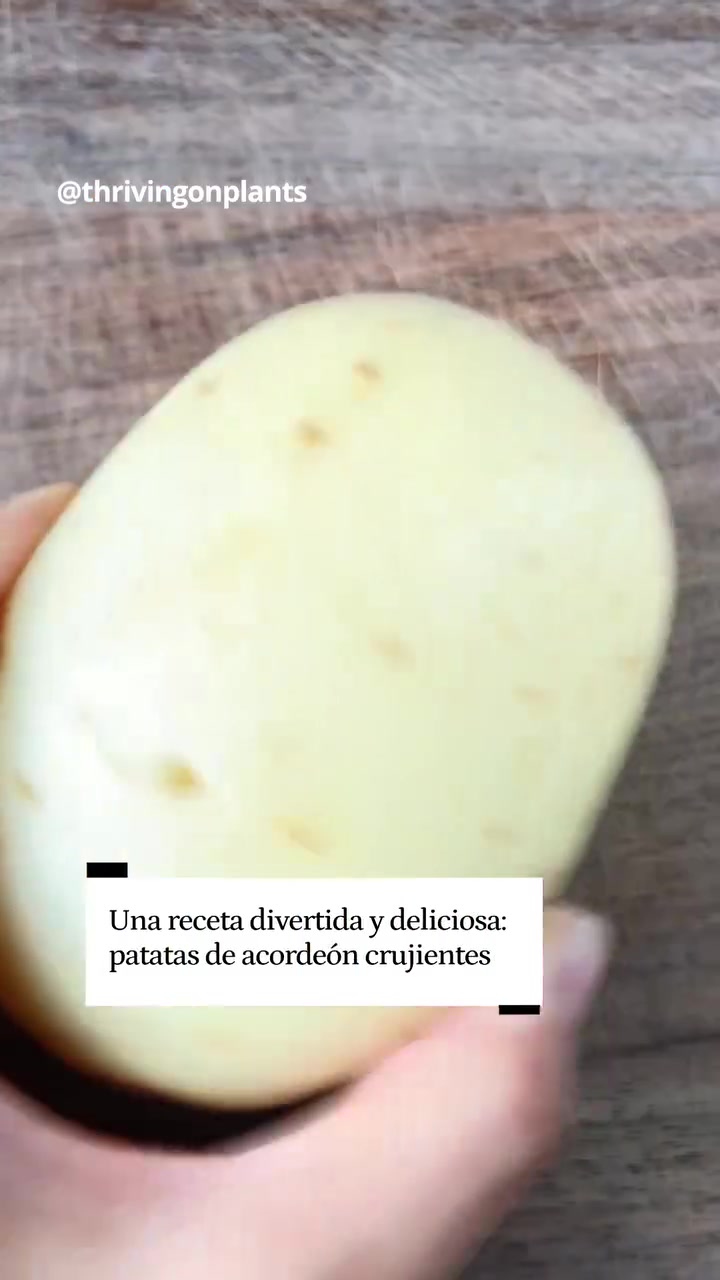 Social Patatas de acordeón crujientes: capricho fácil para picar