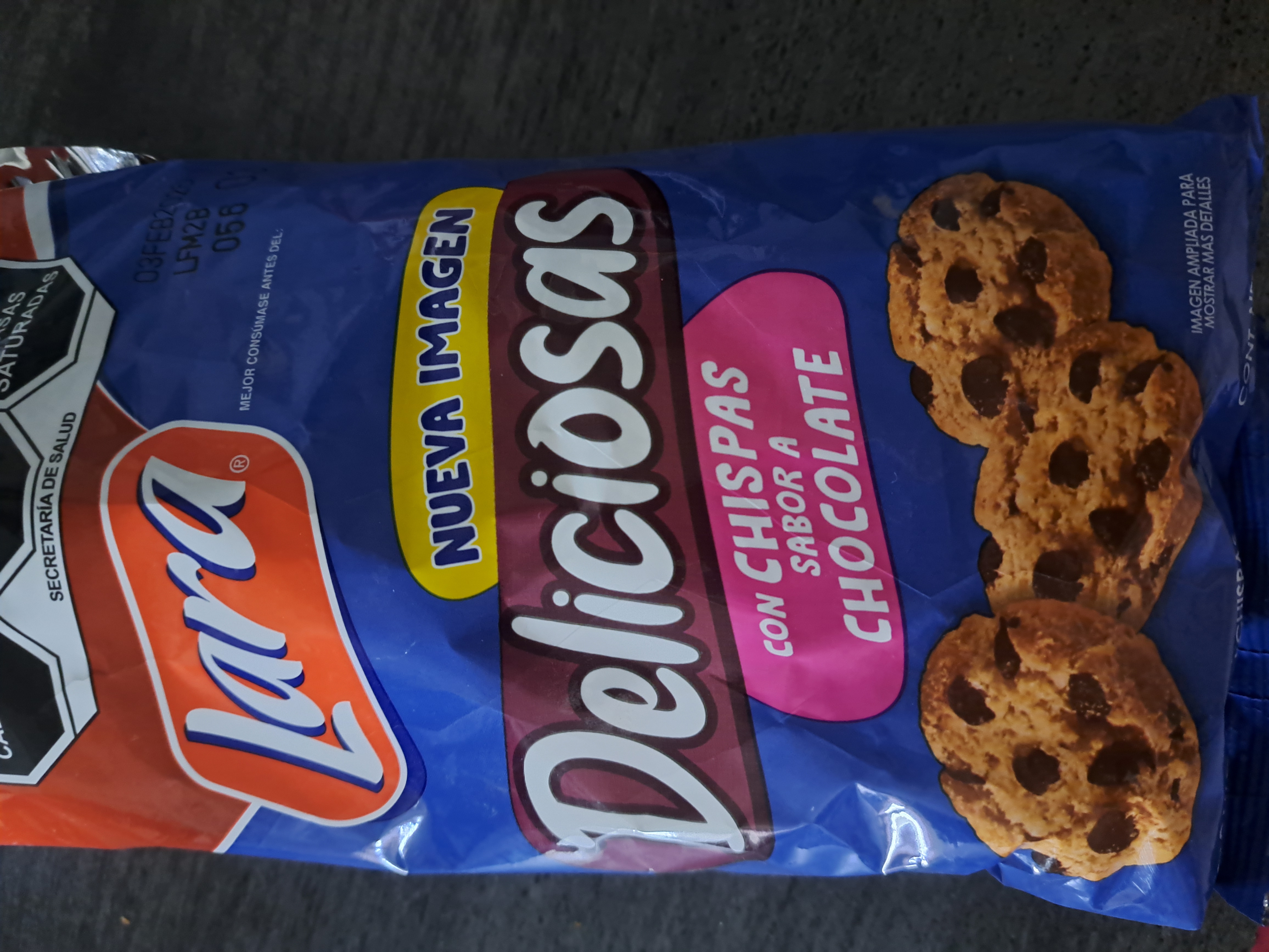 Social Galletas de Chispas de chocolate Lara