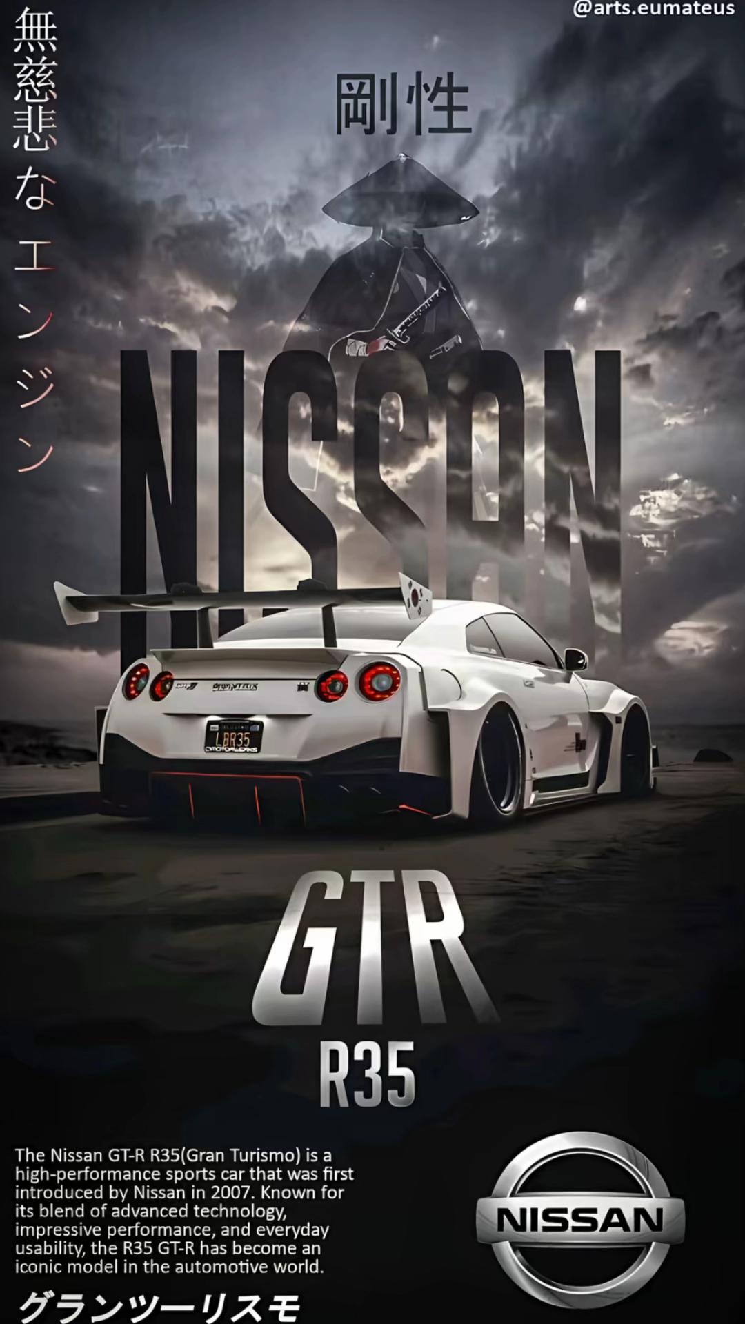 Social wallpaper nissan GT-R R35