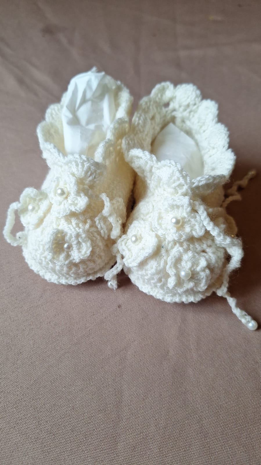 Social Sapatinho de crochê