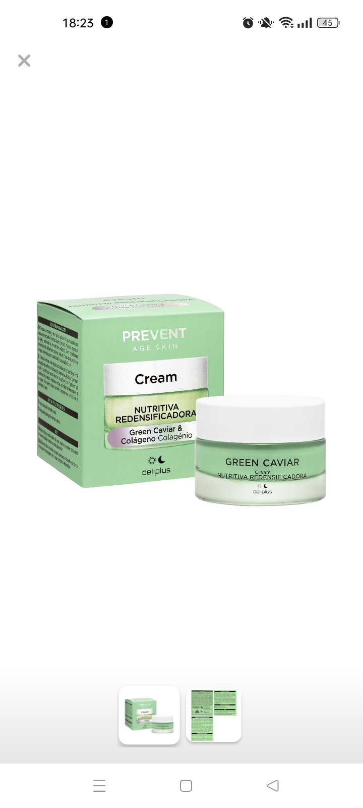 crema nutritiva - Green caviar