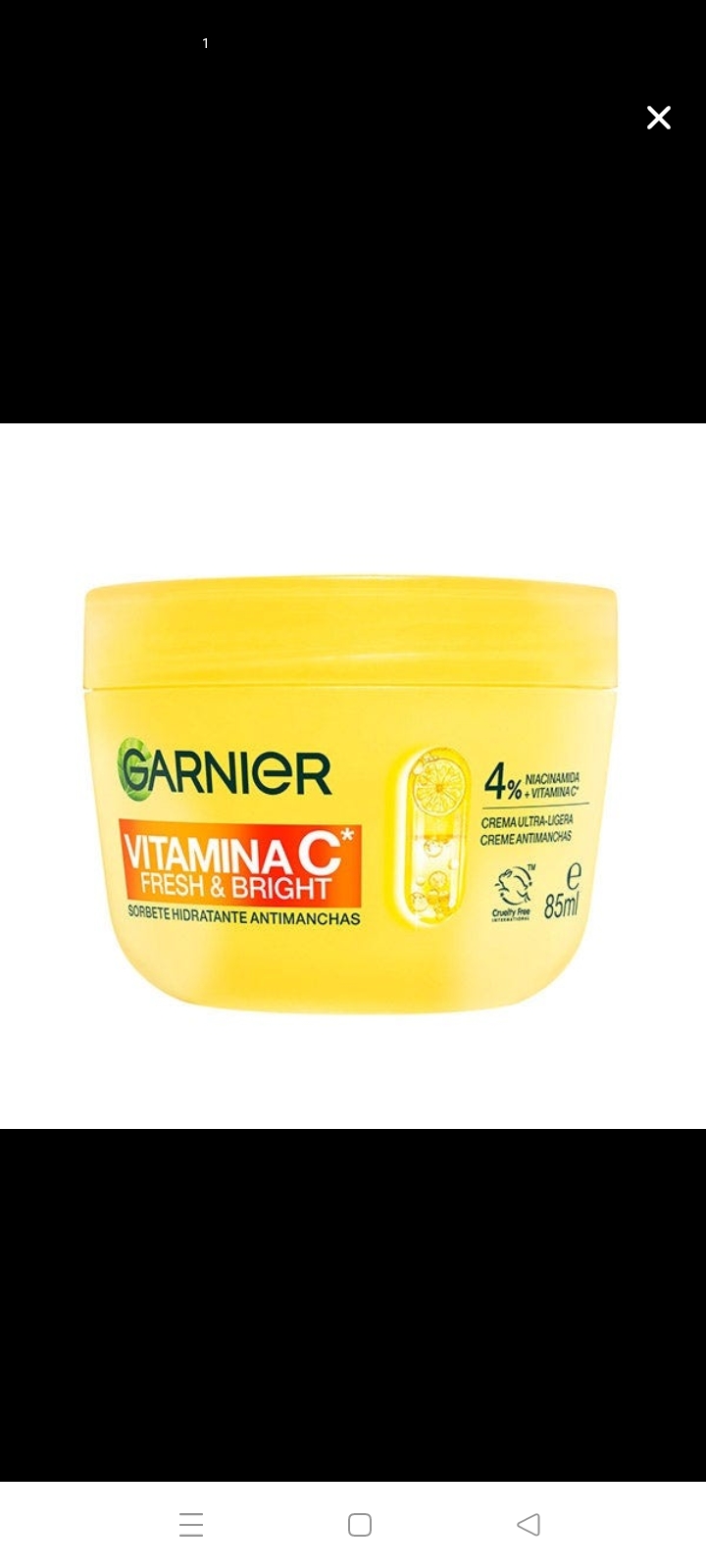 Crema sorbete Garnier 