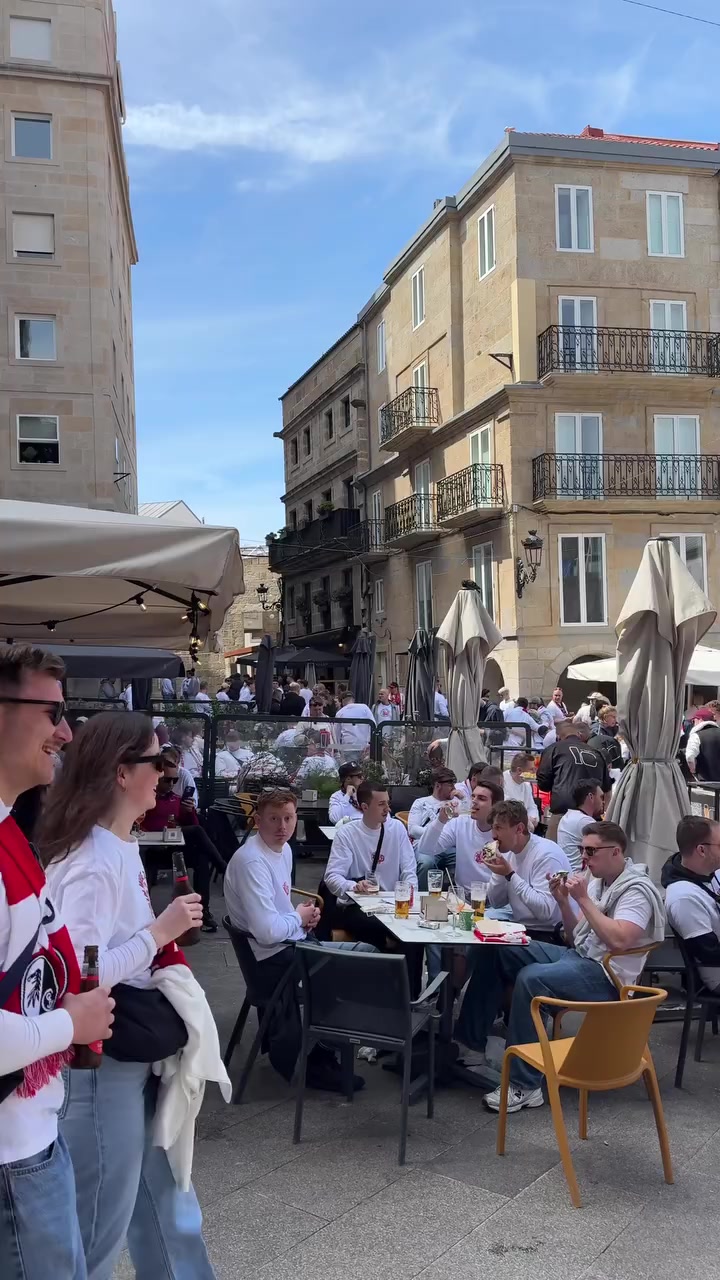 Celta Friburgo Europa League: aficionados alemanes llegan a Vigo