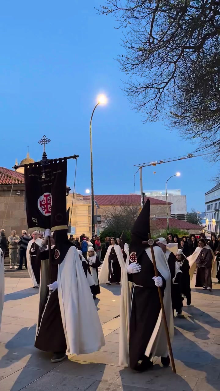 Procesión Cristo del Buen Consuelo A Coruña Semana Santa