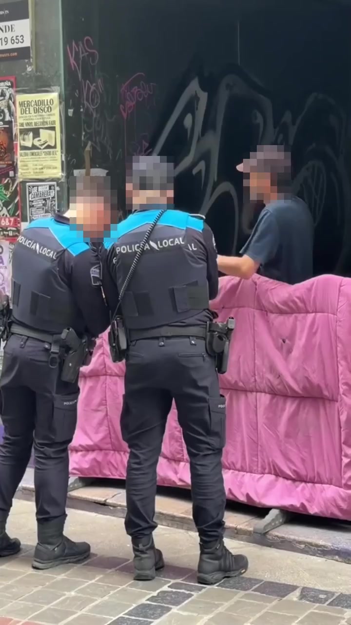 Desalojo en calle Galera A Coruña por ocupación ilegal