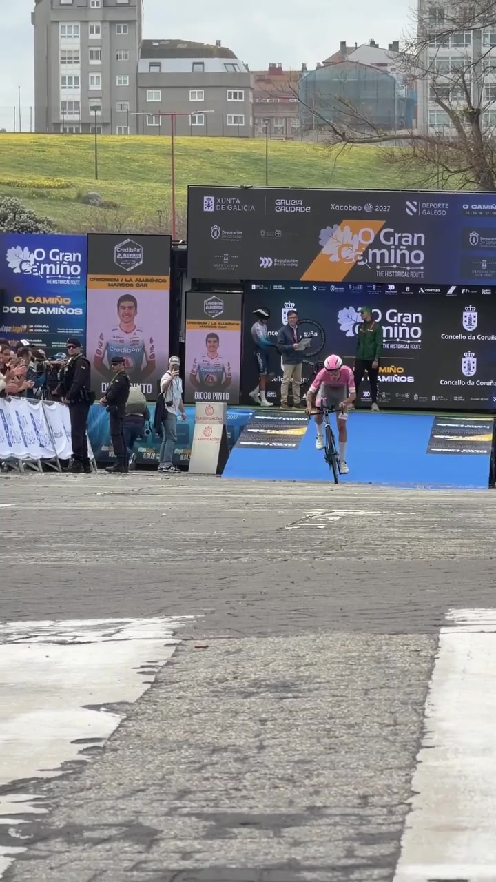 Pelayo Merino contrarreloj O Gran Camiño A Coruña 2024